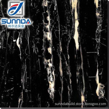 SUNNDA polished porcelain black and white checkered tile that looks like marble